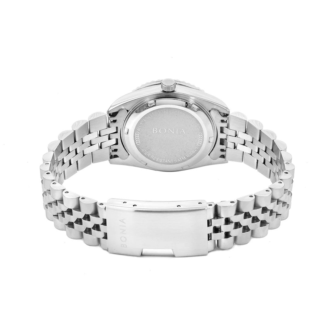 Bonia BNB10550-3337 Women Silver Black Watch - Image 3