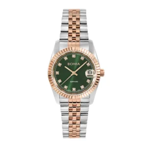 Bonia BNB10550-3697 Green Sunray Dial Watch