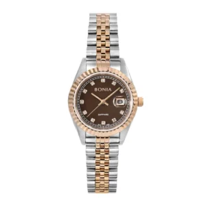 Bonia BNB10550-4647 Brown Ceramic Dial Watch