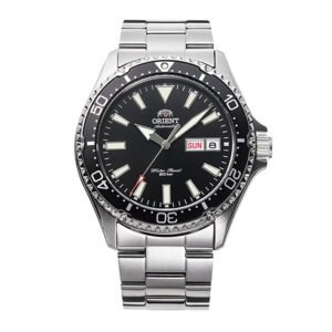 Orient Kamasu Automatic Diver Watch - Stainless Steel (Black)