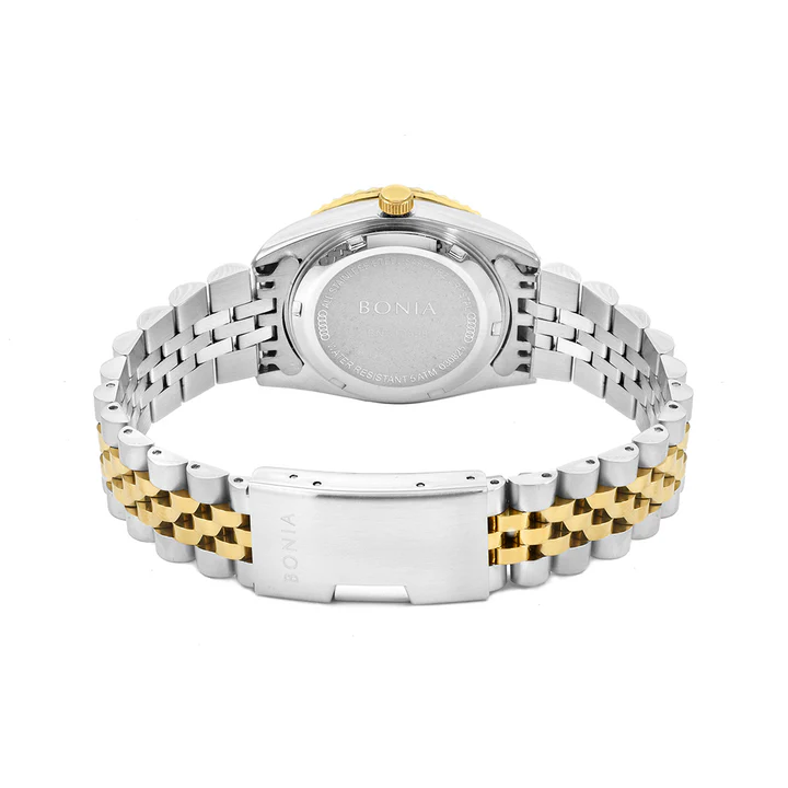 BONIA Elegance BNB10550-3157 Women's Watch | Two-Tone & MOP Dial - Image 3