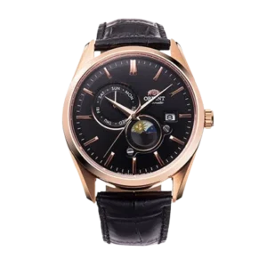 Orient Sun & Moon Automatic Watch - Black Dial