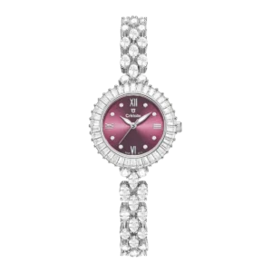 Cristallo Aurelia CS1015-2377S Purple Dial Women Watch