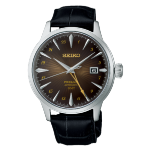 Seiko Presage Cocktail GMT Rusty Nail SSK039J1