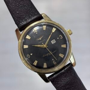Vintage Longines Conquest Calendar Automatic (Reference 9007 / Ref. 9007-x, circa late 1950s).