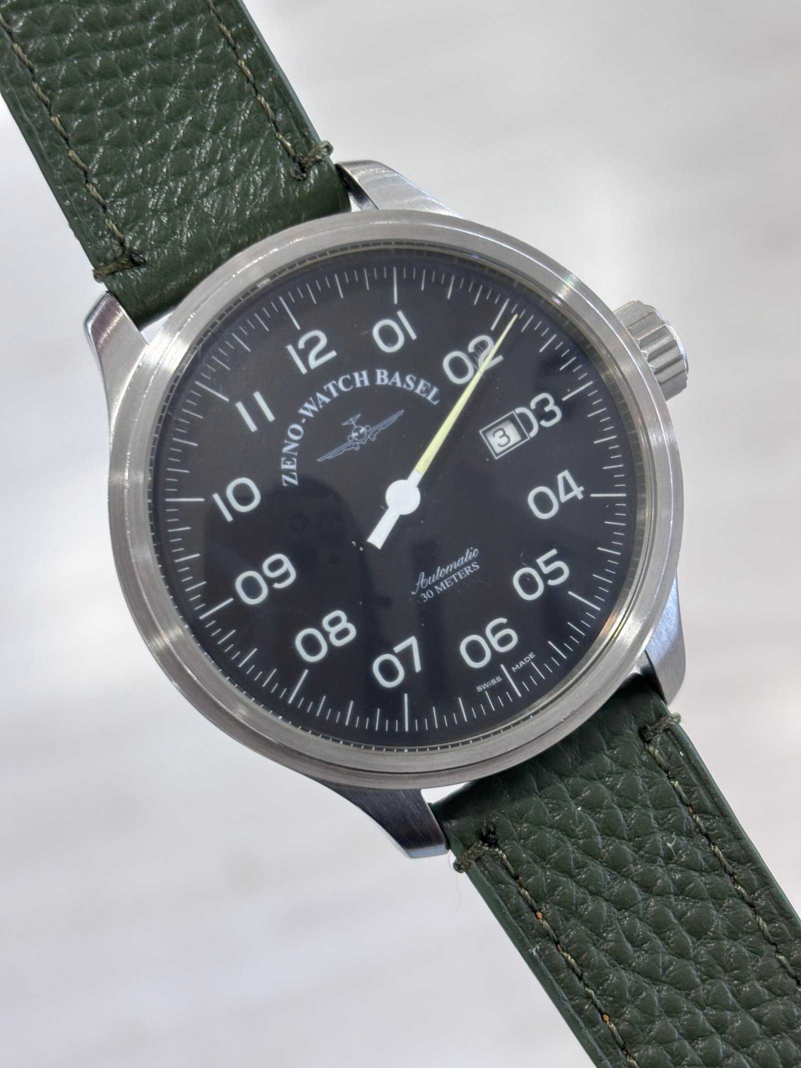 Zeno-Watch Basel OS Retro Uno Automatic (No Minute Hand) - Image 3