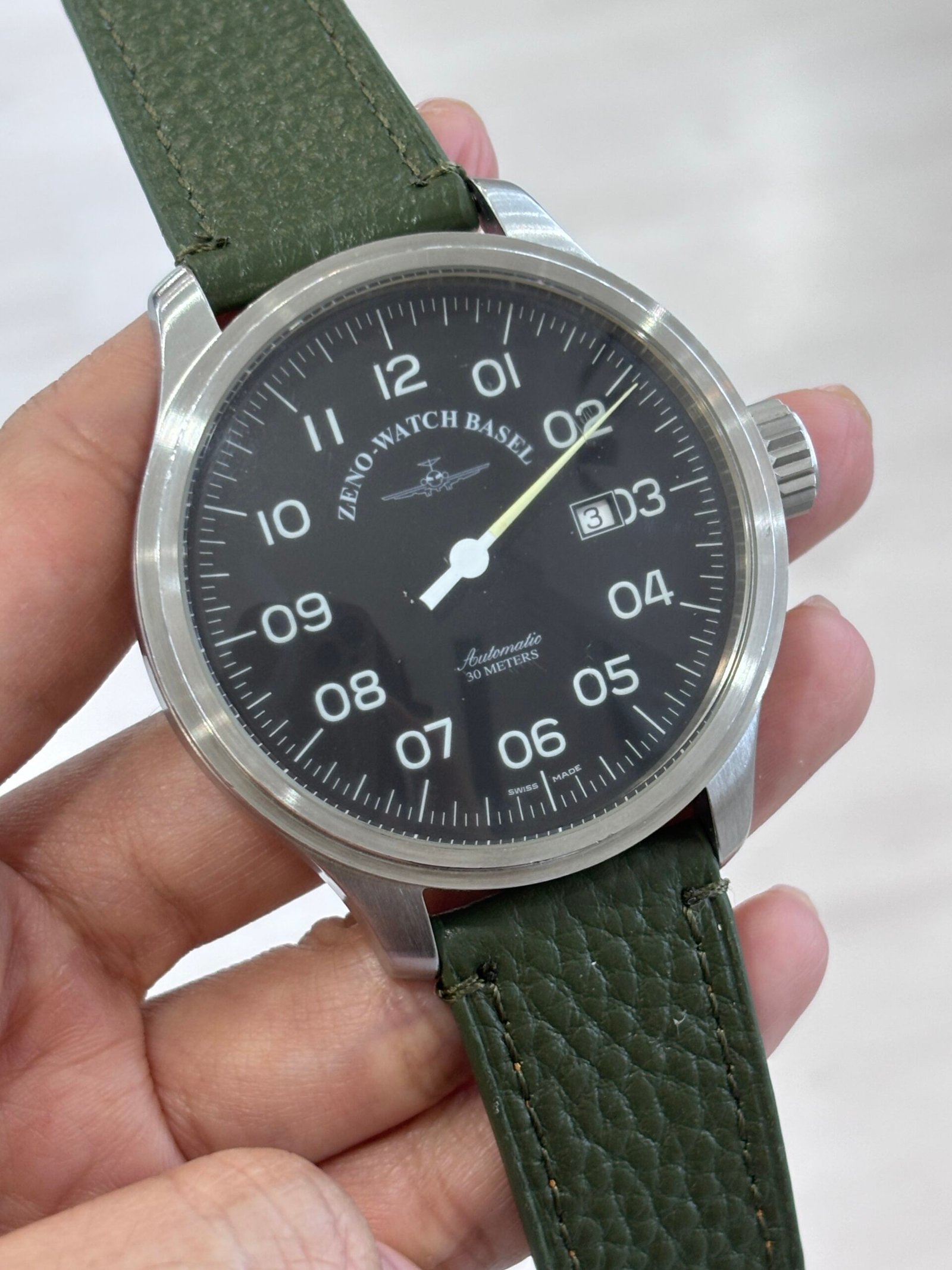 Zeno-Watch Basel OS Retro Uno Automatic (No Minute Hand) - Image 2